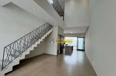 Sobrado moderno com 3 dormitórios, suíte e espaço gourmet – bairro assunção – são bernardo do campo