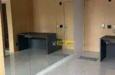 Apartamento studio semi-mobiliado com lazer completo  – centro de são bernardo do campo