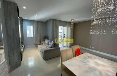 Apartamento com 3 dormitórios à venda, 90 m² por r$ 730.000 - planalto - são bernardo do campo/sp