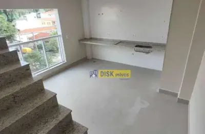 Cobertura com 2 dormitórios à venda, 120 m² por r$ 670.000 - baeta neves - são bernardo do campo/sp