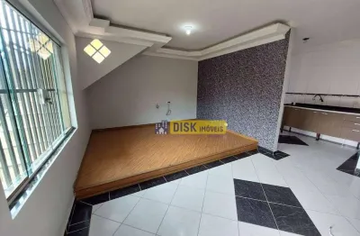 Casa com 2 dormitórios para alugar, 120 m² por r$ 2.200,00/mês - jardim las vegas - santo andré/sp