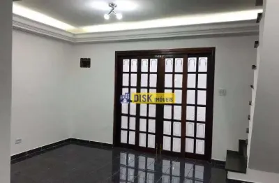 Sobrado com 3 dormitórios para alugar, 180 m² por r$ 3.135,00/mês - jardim independência - são bernardo do campo/sp