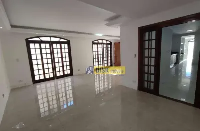 Sobrado com 3 dormitórios para alugar, 264 m² por r$ 7.160/mês - parque terra nova - são bernardo do campo/sp