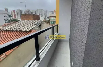 Apartamento com 2 dormitórios, 48 m² - venda por r$ 375.000,00 ou aluguel por r$ 2.400,00/mês - vila são pedro - santo andré/sp