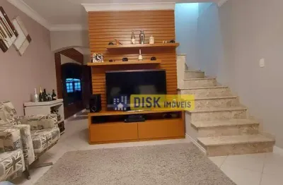 Sobrado com 3 dormitórios para alugar, 210 m² por r$ 4.690/mês - parque terra nova ii - são bernardo do campo/sp