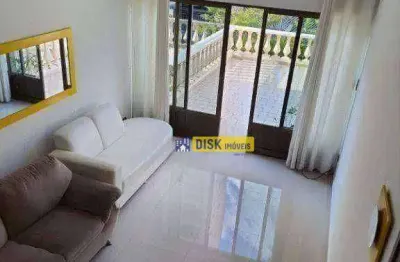 Sobrado com 3 dormitórios para alugar, 200 m² por r$ 5.052,00/mês - anchieta - são bernardo do campo/sp