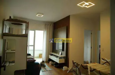 Apartamento com 3 dormitórios para alugar, 70 m² por r$ 3.872/mês - baeta neves - são bernardo do campo/sp