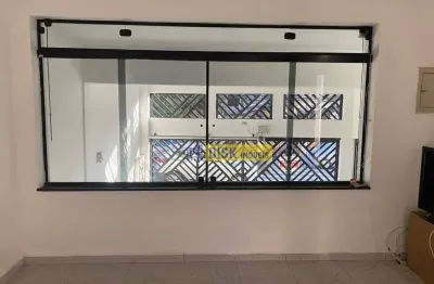 Sobrado com 3 dormitórios para alugar, 200 m² por r$ 3.169,00/mês - vila scarpelli - santo andré/sp