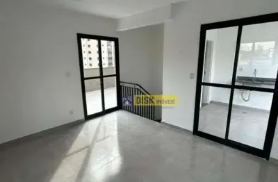 Cobertura com 3 dormitórios, 155 m² - venda por r$ 1.200.000,00 ou aluguel por r$ 5.180,37/mês - vila euclides - são bernardo do campo/sp