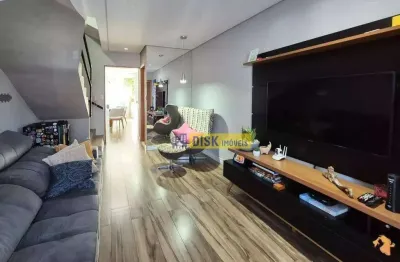 Sobrado com 3 dormitórios à venda, 124 m² por r$ 745.000 - demarchi - são bernardo do campo/sp