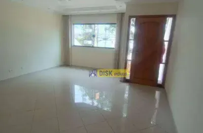 Sobrado com 3 dormitórios para alugar, 209 m² por r$ 6.240,00/mês - jardim maria cecília - são bernardo do campo/sp