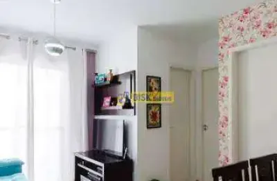 Apartamento com 2 dormitórios à venda, 48 m² por r$ 340.000 - vila gonçalves - são bernardo do campo/sp