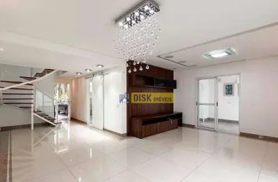 Sobrado com 3 dormitórios para alugar, 241 m² por R$ 14.740/mês - Demarchi - São Bernardo do Campo/SP