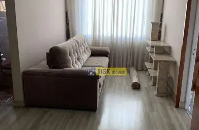 Apartamento com 2 dormitórios para alugar, 55 m² por R$ 2.309/mês - Santa Terezinha - São Bernardo do Campo/SP