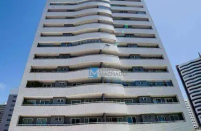 Apartamento com 2 dormitórios à venda, 130 m² por r$ 1.040.000,00 - cocó - fortaleza/ce