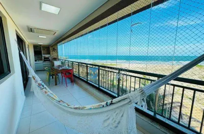 Apartamento com 4 dormitórios à venda, 148 m² por r$ 2.900.000 - porto das dunas - aquiraz/ce