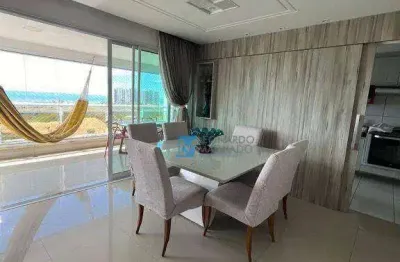 Apartamento com 4 dormitórios à venda, 145 m² por r$ 1.450.000 - dunas - fortaleza/ce