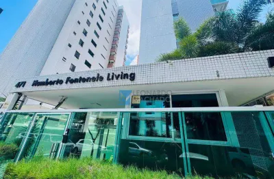 Apartamento com 1 dormitório à venda, 63 m² por r$ 630.000 - meireles - fortaleza/ce