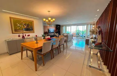 Apartamento com 3 dormitórios à venda, 200 m² por r$ 1.650.000 - guararapes - fortaleza/ce