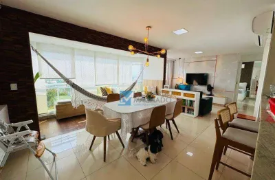 Apartamento com 2 dormitórios à venda, 74 m² por r$ 700.000 - engenheiro luciano cavalcante - fortaleza/ce