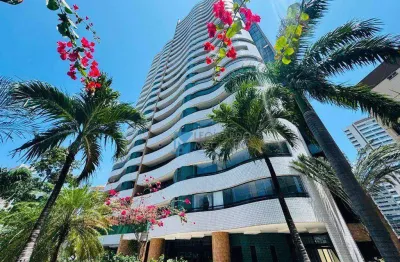 Apartamento com 4 dormitórios à venda, 216 m² por r$ 1.380.000 - cocó - fortaleza/ce