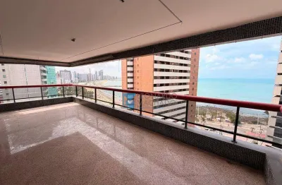 Apartamento com 4 dormitórios à venda, 363 m² por r$ 3.990.000,00 - meireles - fortaleza/ce