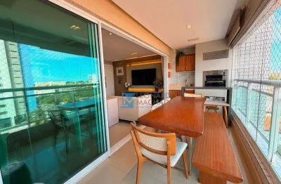 Apartamento com 3 dormitórios à venda, 117 m² por R$ 1.280.000 - Guararapes - Fortaleza/CE