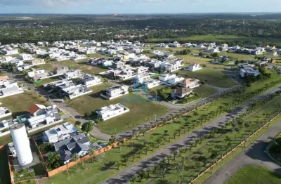 Terreno em condomínio fechado à venda na avenida alphaville, 01, pium (distrito litoral), parnamirim por r$ 675.000