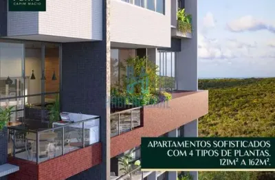 Apartamento com 3 quartos à venda na humberto monte, 1842, capim macio, natal por r$ 985.000
