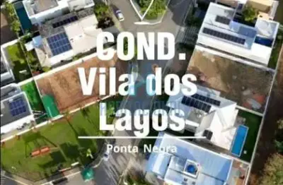 Terreno em condomínio fechado à venda na rua júlio césar de andrade, 75, ponta negra, natal por r$ 600.000