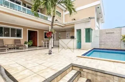 Casa com 4 dormitórios para alugar, 288 m² por r$ 16.779,20/mês - recreio dos bandeirantes - rio de janeiro/rj
