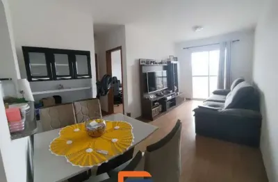 Apartamento 2 quartos, sacada, 1 vaga no parque industrial