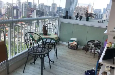 Apartamento com 1 quarto para alugar na Rua Sansão Alves dos Santos, Cidade Monções, São Paulo
