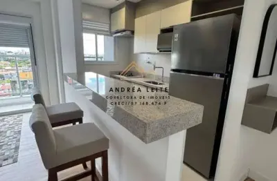 Apartamento com 1 dormitório mobiliado, condomínio norting hill