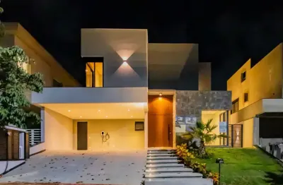 Casa de luxo completa no gênesis i - alto padrão e localização imbatível!
