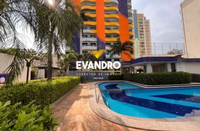 Apartamento para venda em cuiabá, alvorada, 4 dormitórios, 3 suítes, 5 banheiros, 2 vagas