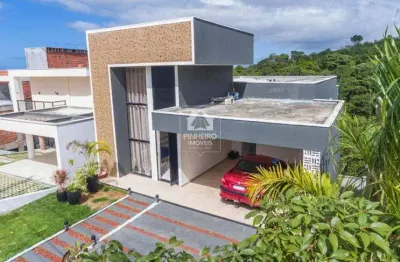 Casa para venda tem 297 metros quadrados com 3 quartos em alphaville (abrantes) - camaçari - bahia