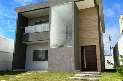 Casa em condomínio fechado com 4 quartos à venda na Rodovia Da Ba-531 - Via Abrantes - Cascalheira, 58, Limoeiro, Camaçari