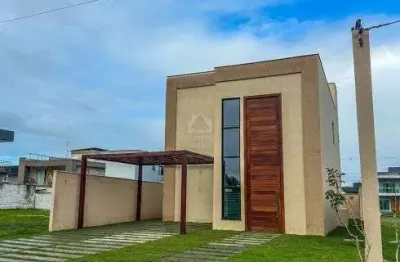 Casa com 4/4, sendo uma suíte com closet no terras alphaville camaçari