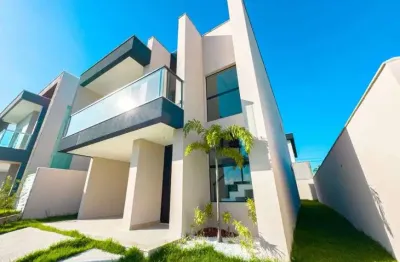 Casa em condomínio fechado com 4 quartos à venda na Rodovia Da Ba-531 - Via Abrantes - Cascalheira, Limoeiro, Camaçari