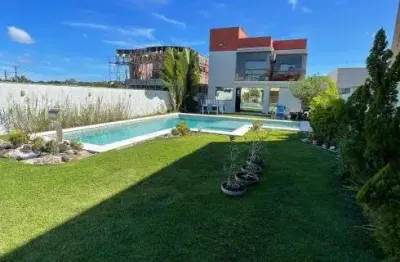 Casa em condomínio fechado com 4 quartos à venda na Rodovia Da Ba-531 - Via Abrantes - Cascalheira, Limoeiro, Camaçari