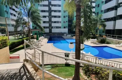 Apartamento de 2 quartos, 1 suíte, varanda, no condomínio città de lauro de freitas.