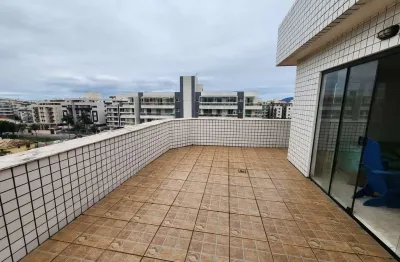 Cobertura  à venda, 3 quartos sendo 1 suite braga, cabo frio, rj