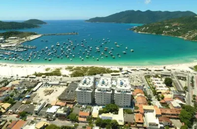 Apartamento à venda 2 quartos sendo 1 suíte, 1 vaga de garagem  vila canaa, arraial do cabo, rj