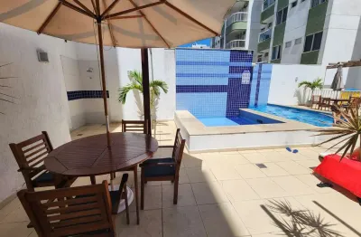 Apartamento para locação contendo 2 quartos sendo 1 com suite 1 vaga  com lazer completo com piscin