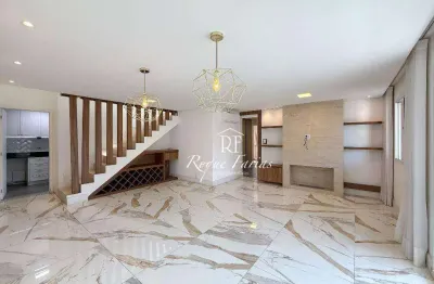 Cobertura com 3 dormitórios, 233 m² - venda por r$ 2.150.000,00 ou aluguel por r$ 12.930,00/mês - vila são francisco - são paulo/sp