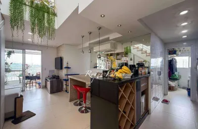 Cobertura com 3 dormitórios à venda, 186 m² por r$ 1.490.000,00 - vila são francisco - são paulo/sp