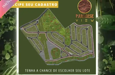 Novo loteamento em mogi : paradise view (próx. ao alabarce mogi-bertioga)