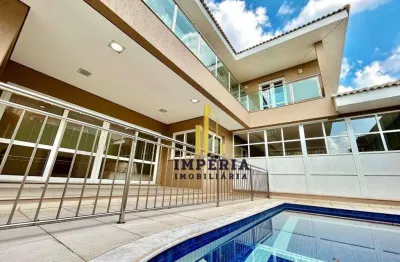 Casa com 4 dormitórios à venda, 400 m² por r$ 4.849.000,00 - anhangabaú - jundiaí/sp