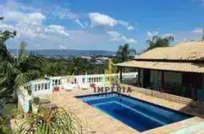 Chácara com 4 dormitórios à venda, 1413 m² por r$ 1.400.000,00 - minas de inhandjara - itupeva/sp